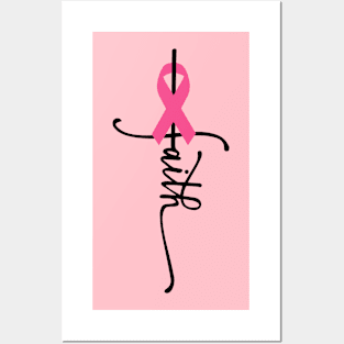 Breast Cancer Faith Posters and Art